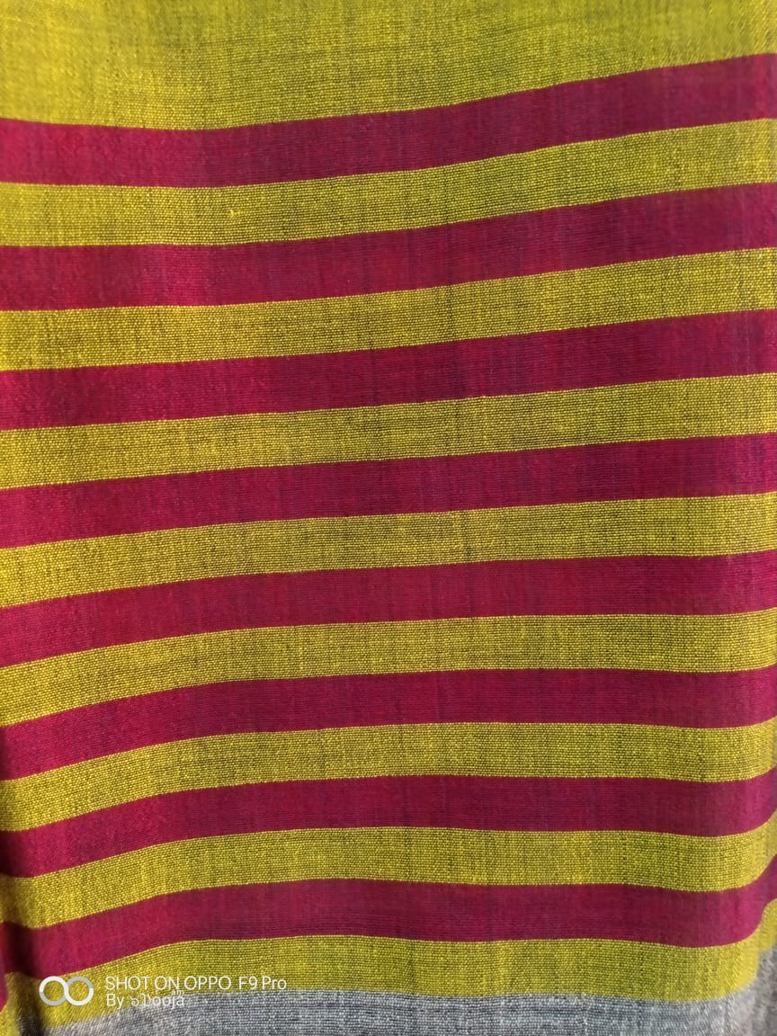 Green handwoven dupatta