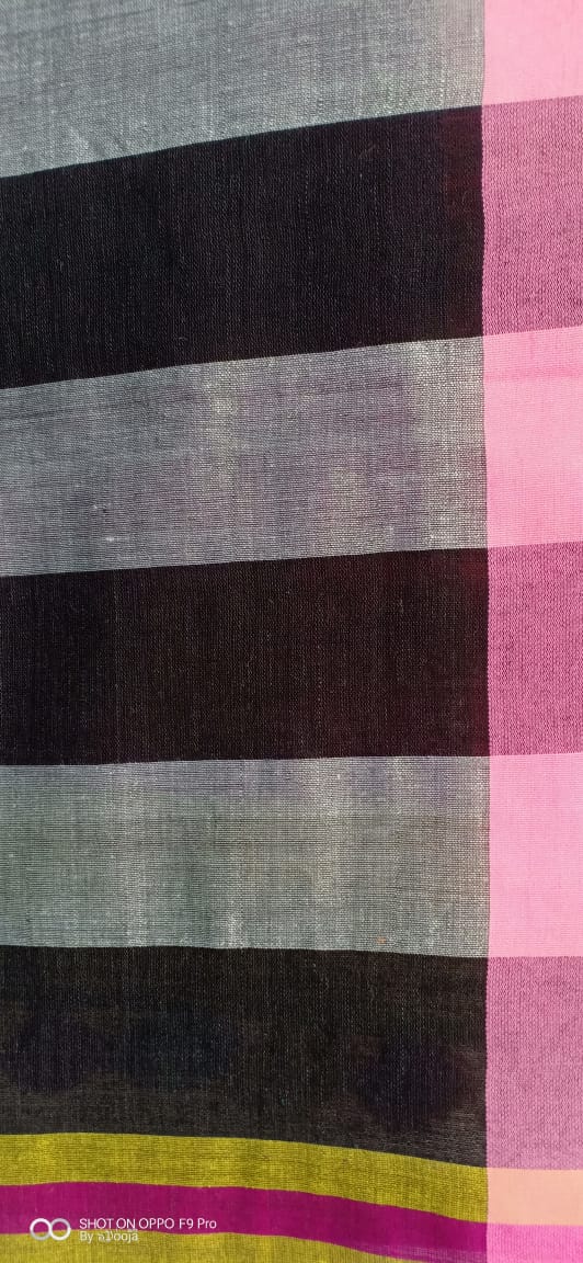 Black and grey stole
