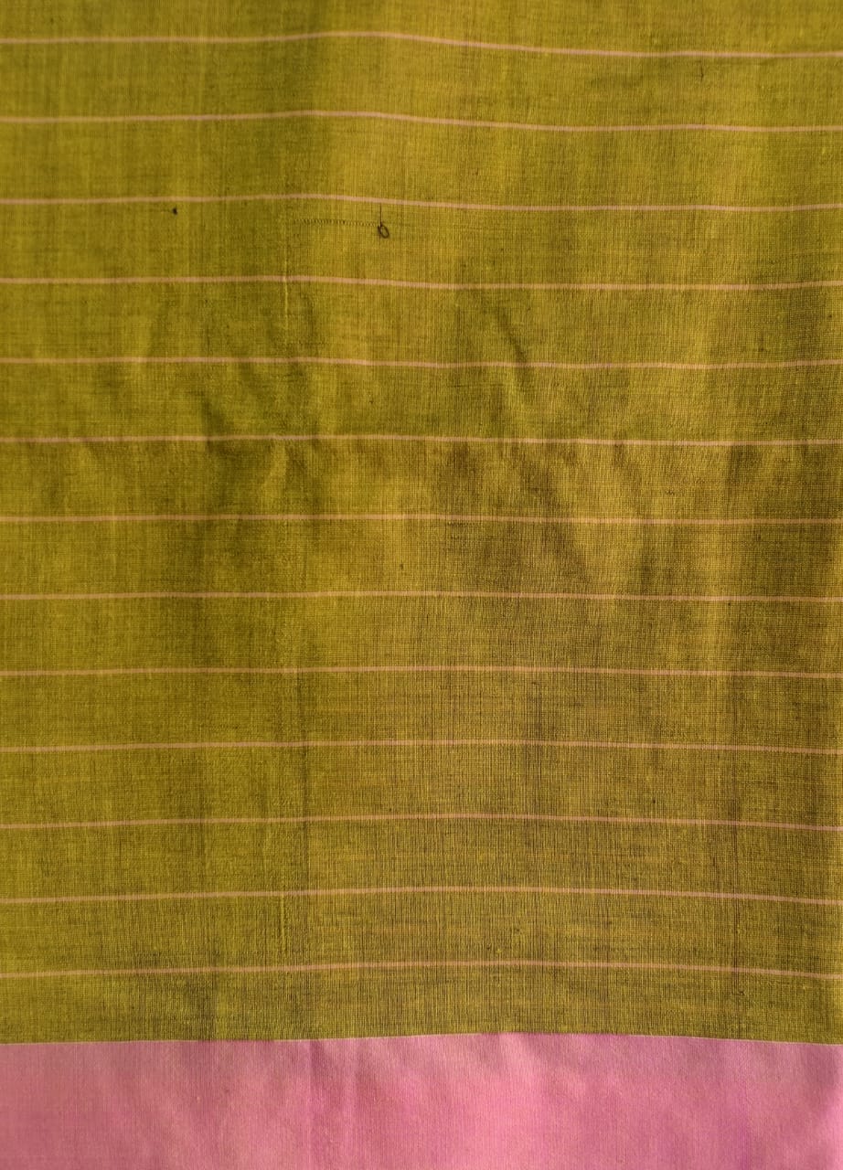 Multicoloured cotton sari