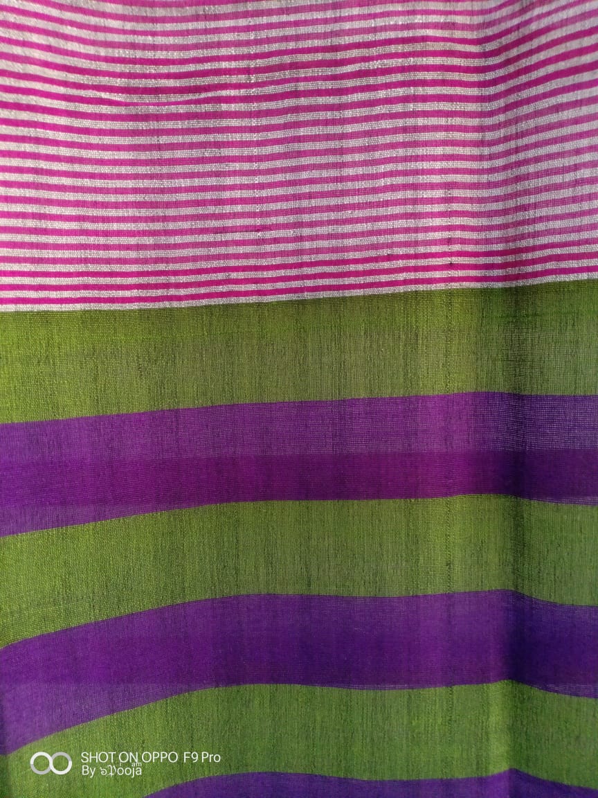 Red handwoven dupatta