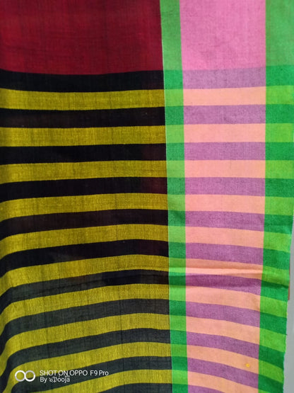 Mustard handwoven dupatta