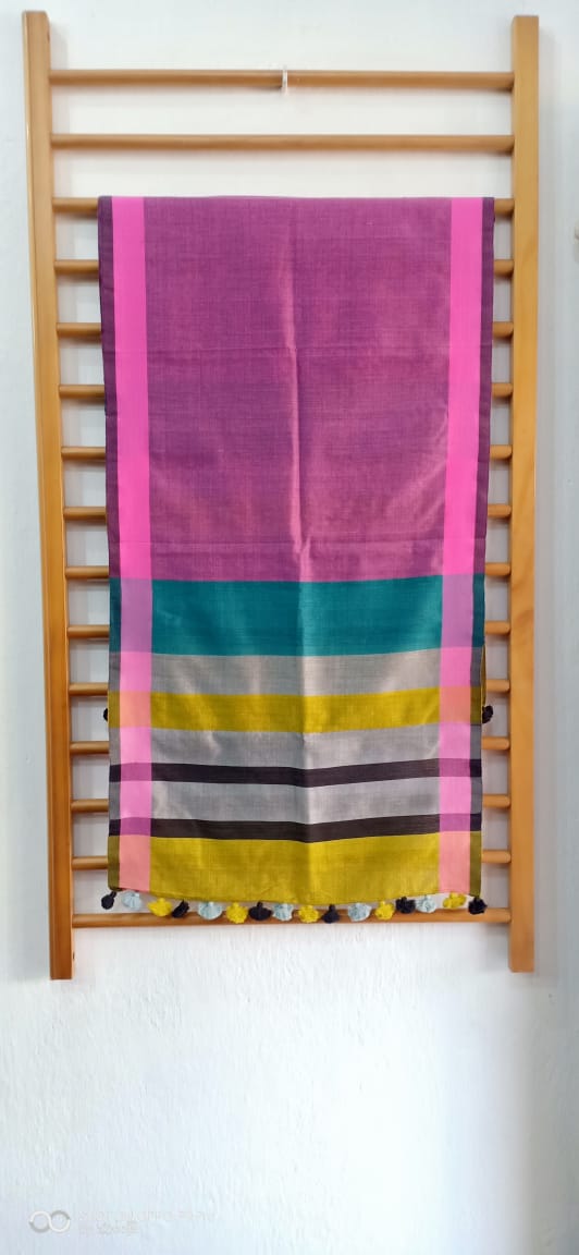 Pink stole