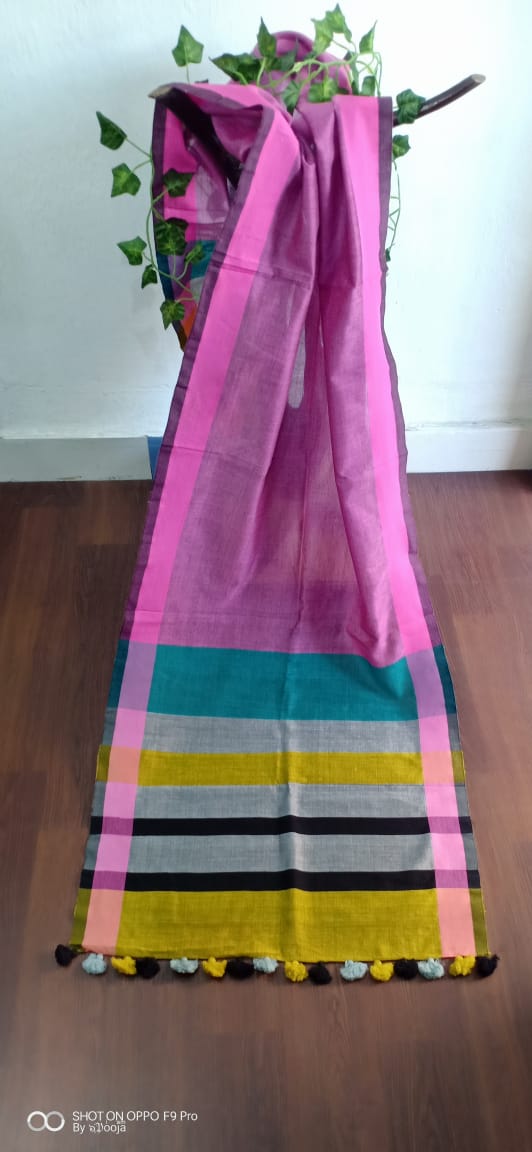 Pink stole