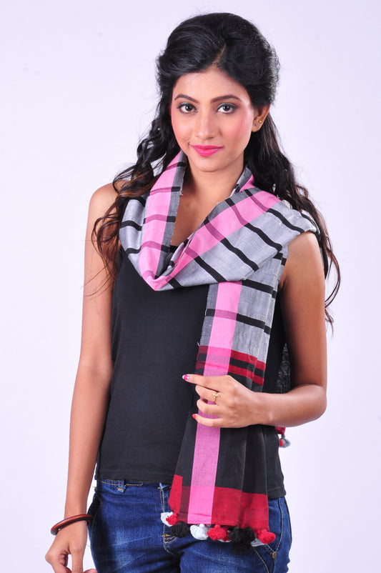 Black and grey striped